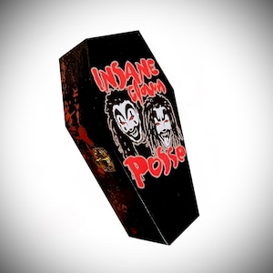 Insane Clown Posse Coffin Box: Juggalo Keepsake Stash Box icp horror core