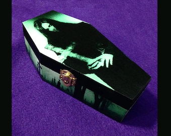 Caja de ataúd de Peter Steele – tipo o negativo besos sangrientos octubre óxido ton mundo cayendo la vida me está matando alijo de joyas gótico