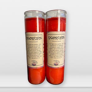 Protection - Dressed 7 Day Candle