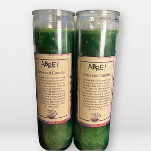 Abre! - Dressed 7 Day Candle