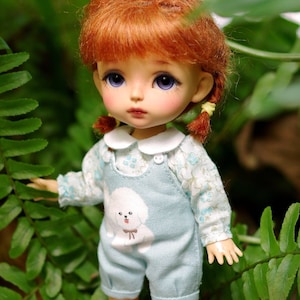 Lati Yellow/Pukifee - Blue Doggy Romper/Jumpsuit - Only 02
