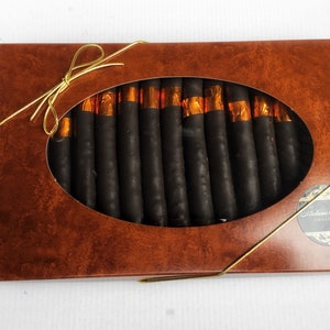 Cigare en chocolat, fabrication artisanale