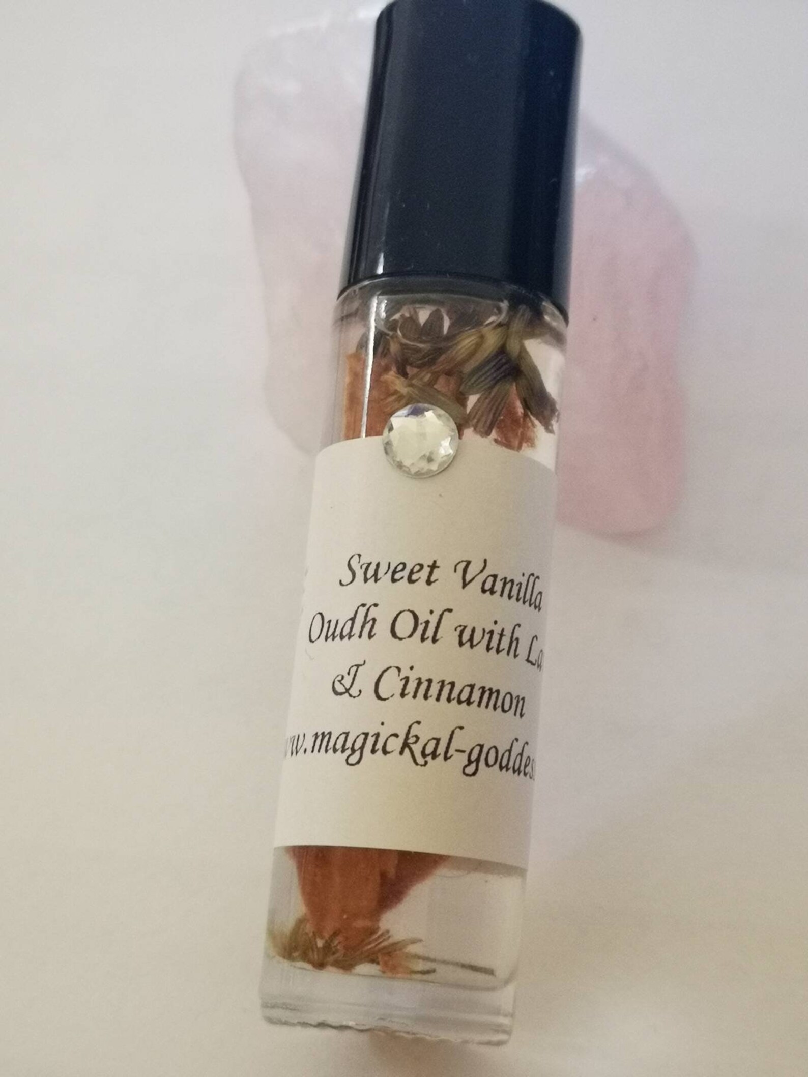 Sweet Vanilla Perfume Oil with Lavender Buds and Cinnamon Etsy