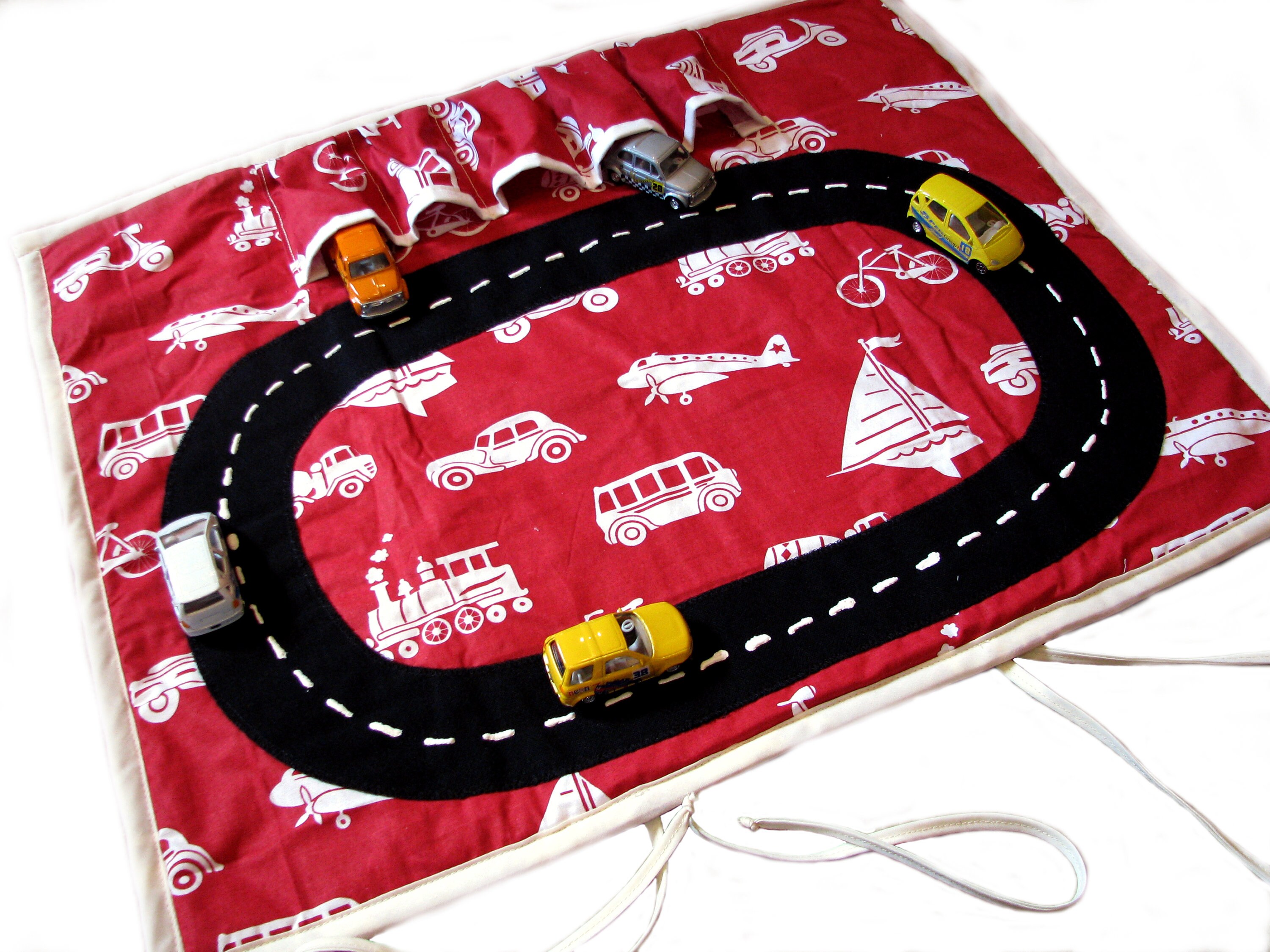 Toy Car Play Mat Sewing Pattern Instant Download PDF Sewing