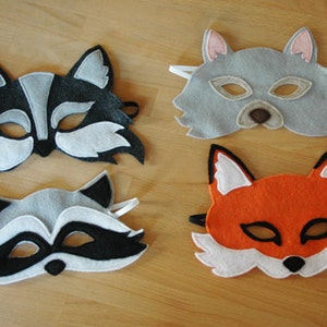 Fox Mask and Tail Set, Halloween costume, Children's costume image 3