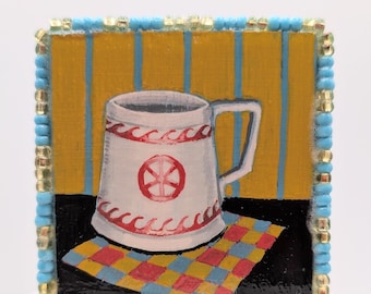 Original Mini-Painting: Tankard