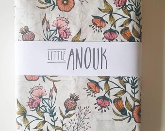 Cotton Bassinet Fitted Sheet in Nouveau