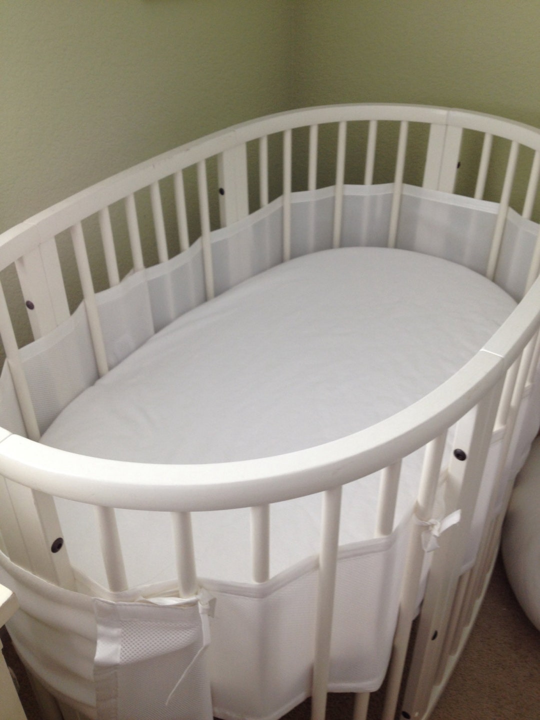 New Oversized Waterproof Crib Cover Will Fit Stokke Sleepi, NOT the