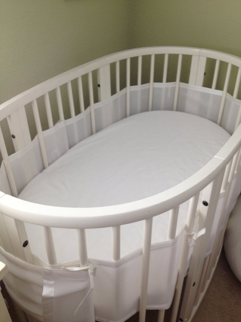 58X73 MINI 60X122 SLEEPI 165X67 JR FITTED SHEET for OVAL STOKKE bed