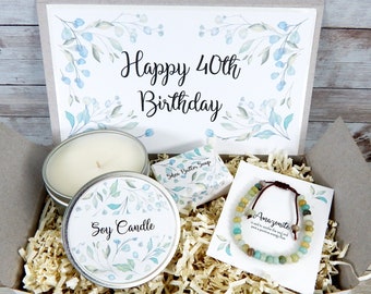 40th Gift Basket - Etsy
