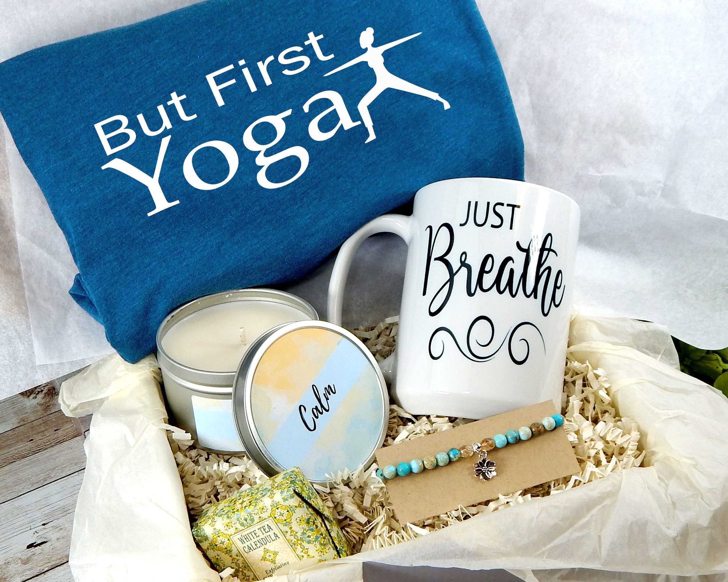 But First Yoga Gift Box Gift Baskets for Yoga Lover Birthday Etsy