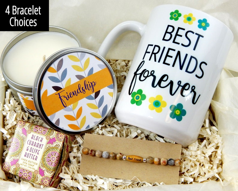 Best Friend Gift Basket BFF Gift Basket Birthday Gift for Etsy