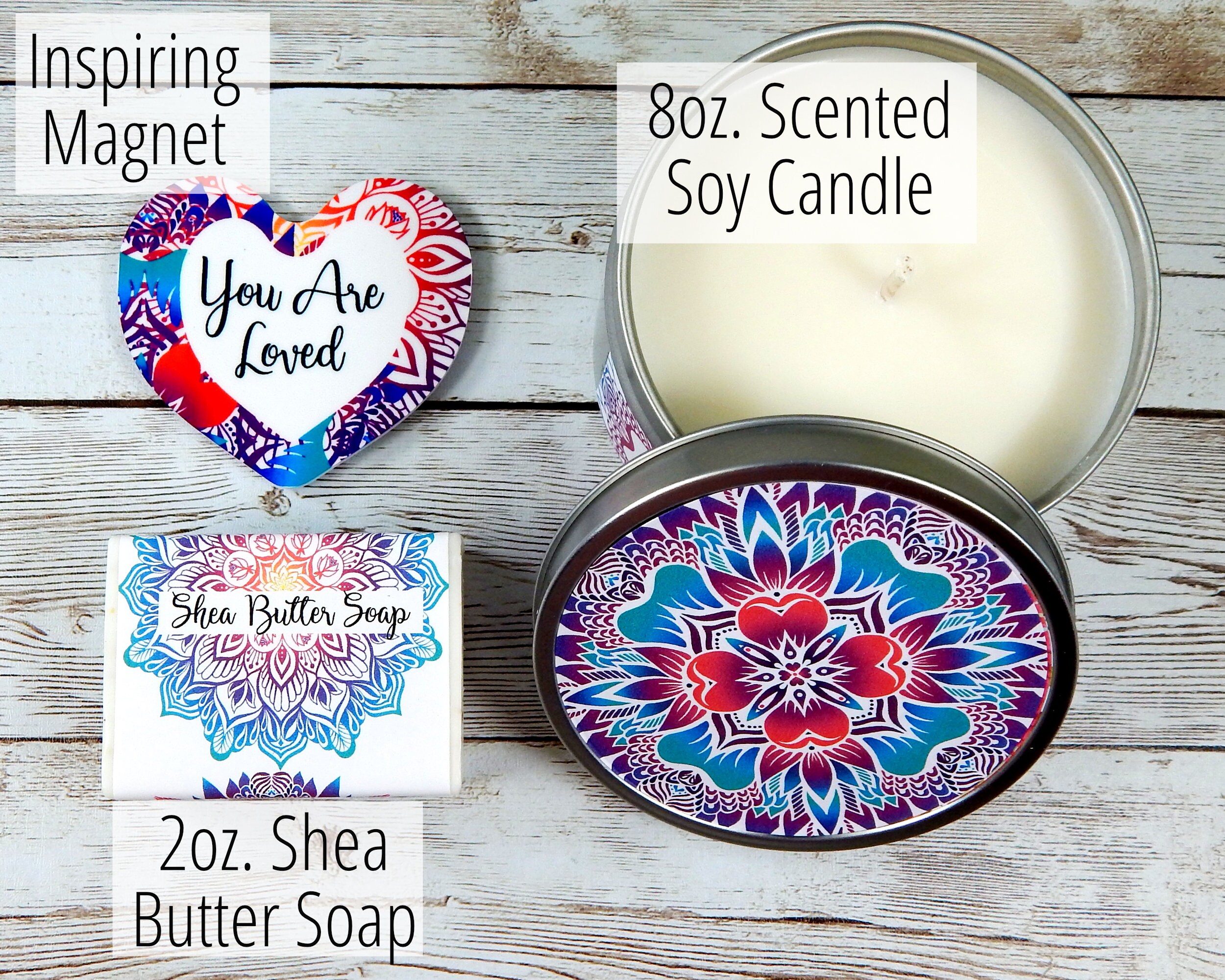 Just Breathe Gift Basket Encouragement Gifts For Women Etsy