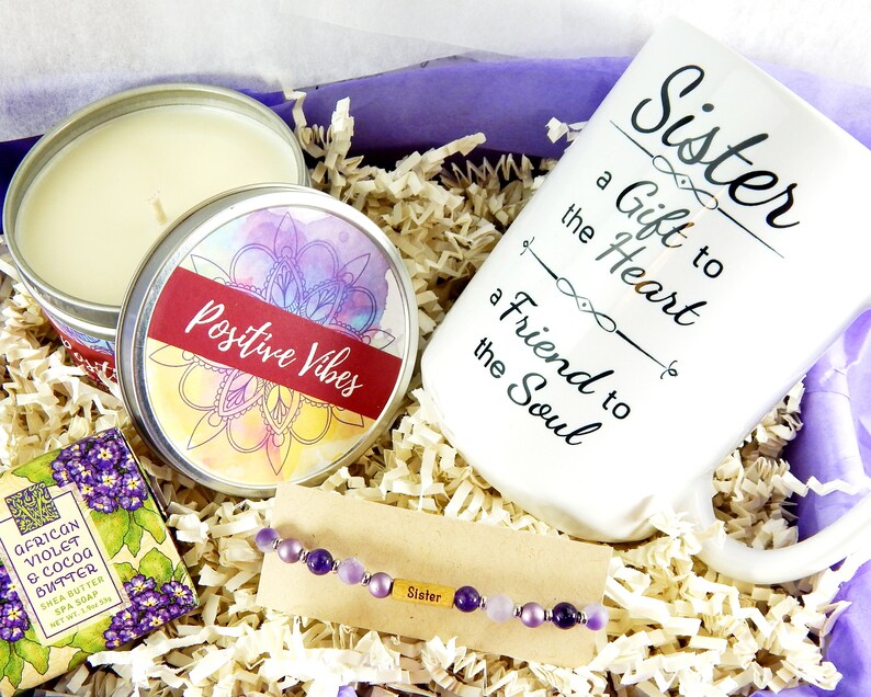 Sister Themed Gift Basket Sister Gift Box Sister Themed Etsy