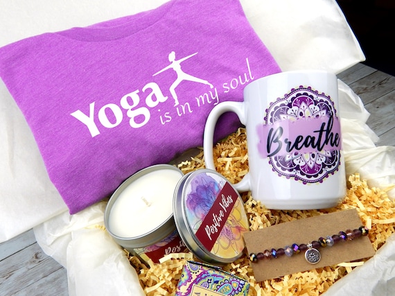 yoga gift basket