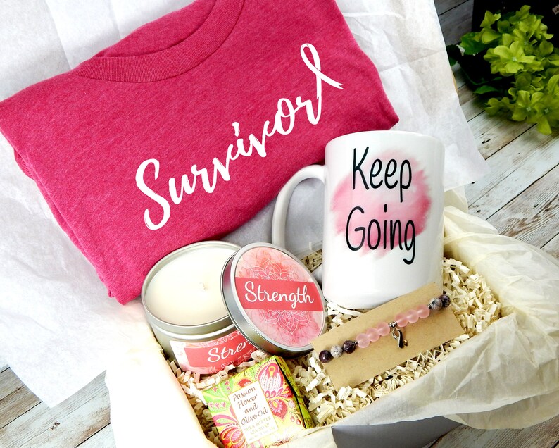 Breast Cancer Survivor Gifts Cancer Gift Basket Etsy
