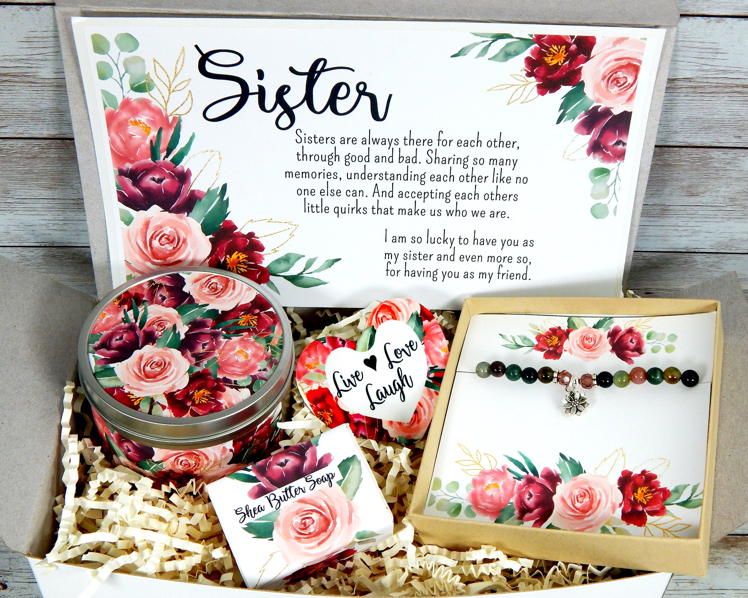 Gift for Sister With Meaningful Message Care Package for Etsy