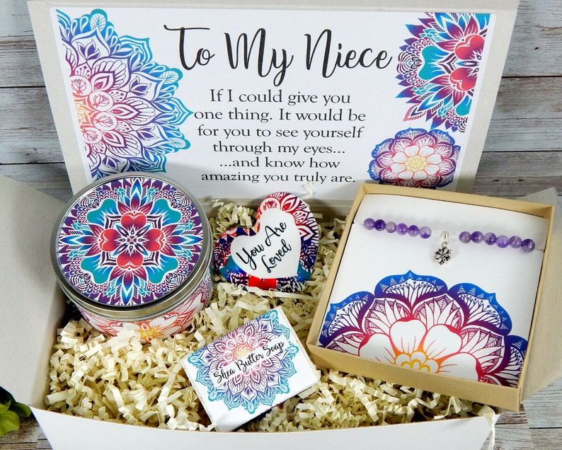 Niece Gift From Aunt Niece Birthday Gift Niece Gift Basket Etsy