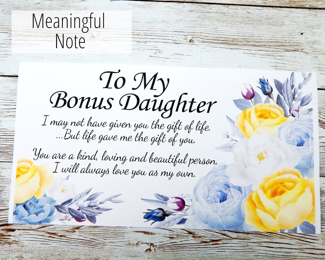 Bonus Daughter Gift Gift Basket for Bonus Daughter Step Etsy