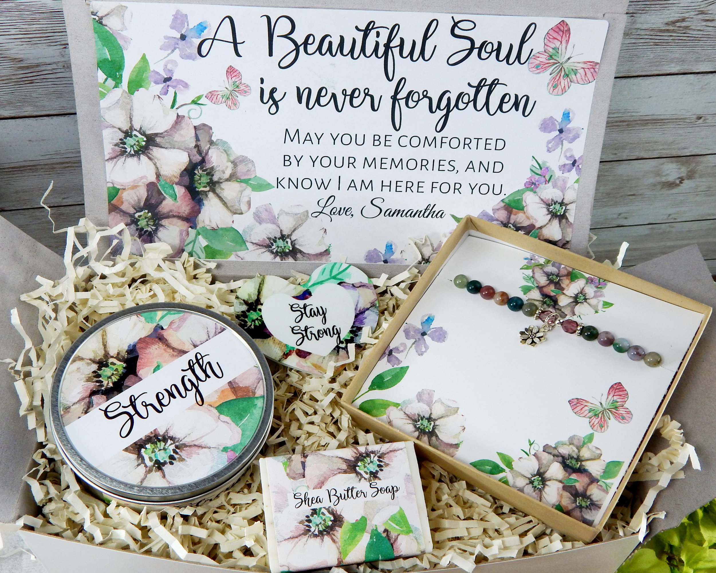 Sympathy Gift Box Thinking of You Gift Box Gifts for Loss Etsy