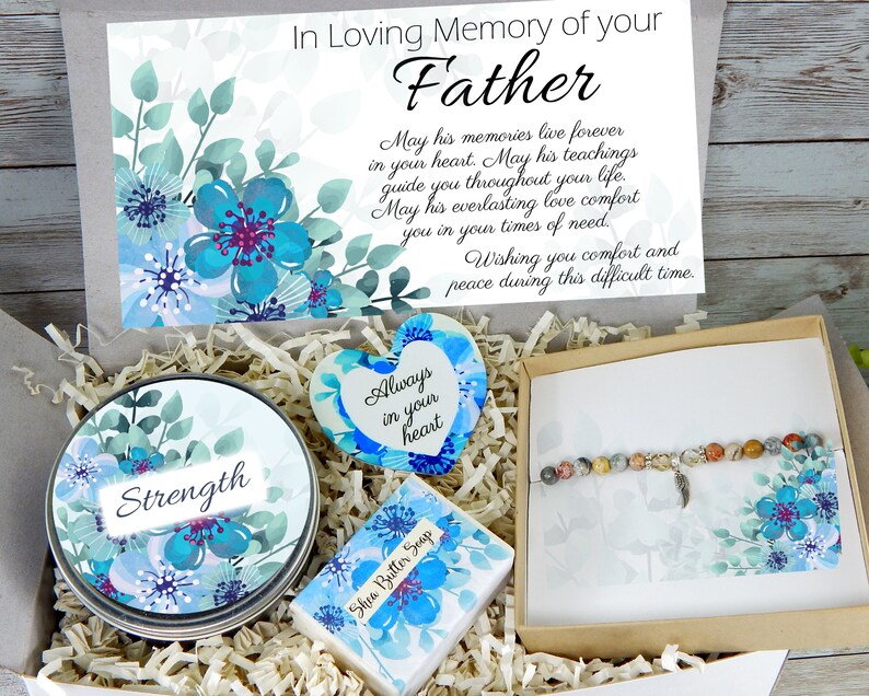 Loss of Father Gift Loss of Dad Gift Box Father Memorial | Etsy