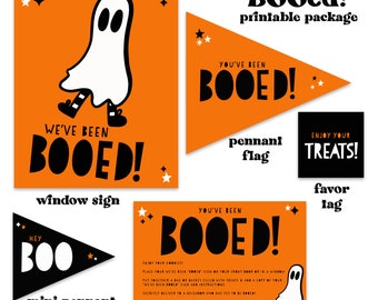 You've Been BOOed Printable Package - Instant Download