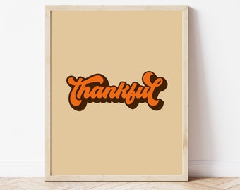 Thanksgiving Print - Instant Download