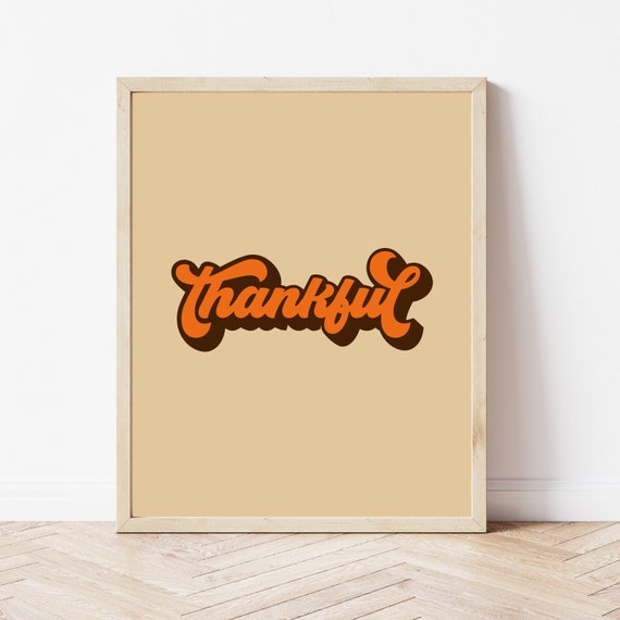 Thanksgiving Print - Instant Download Il_570xn