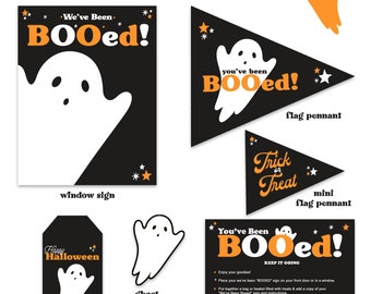 You've Been BOOed Printable Package - Instant Download