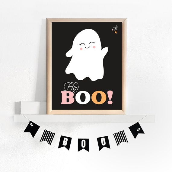 Halloween Ghost Print - Instant Download Il_570xn