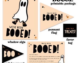 You've Been BOOed Printable Package - Instant Download
