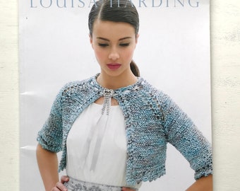 Knitting Pattern Book, Louisa Harding, ‘Etcetera’, Accessories and Clothing in Sari Ribbon Yarn