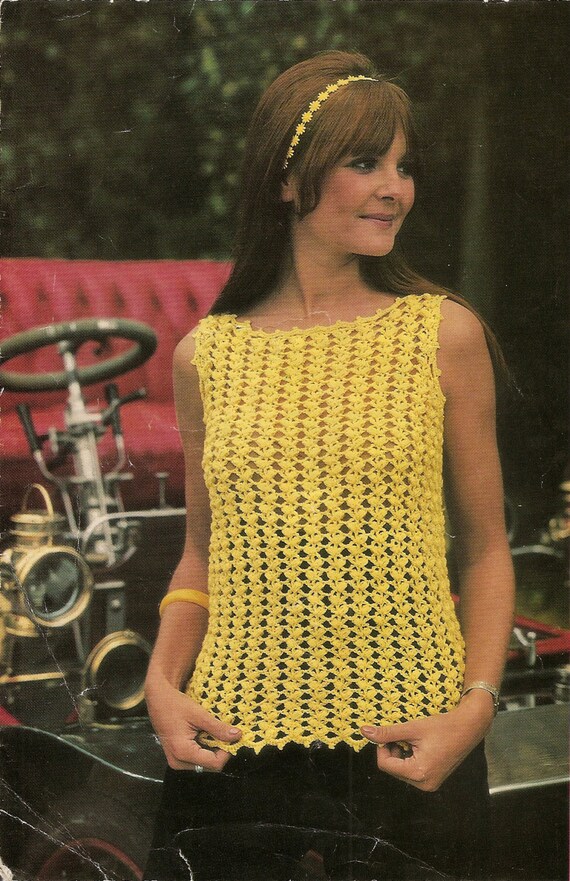 Vintage Crochet Top Pattern ubicaciondepersonas.cdmx.gob.mx