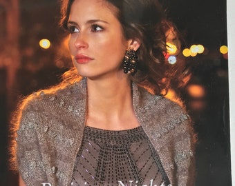 Knitting Pattern Book,Rowan, ‘Parisian Nights’, 12 Patterns for Women, Martin Storey, Marie Wallin, Kidsilk Haze, Fine Lace