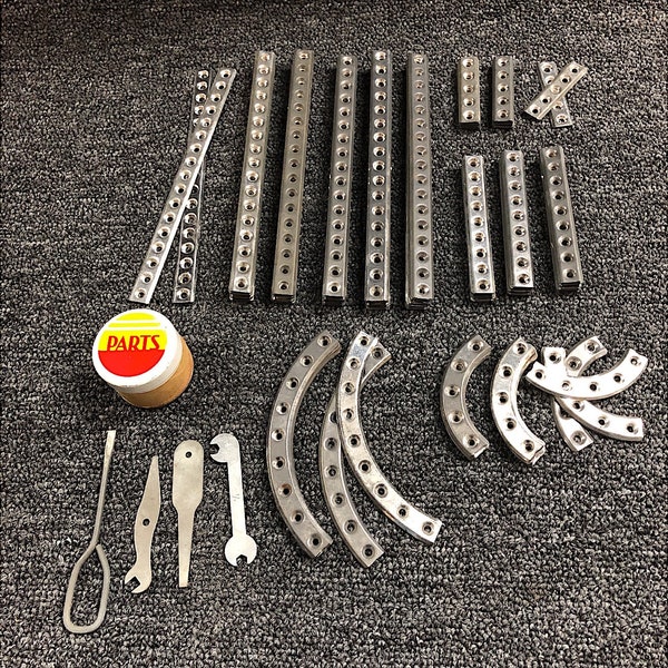 AC Gilbert Erector Set • Loose Part Sets • Newer Version • 145 Pieces