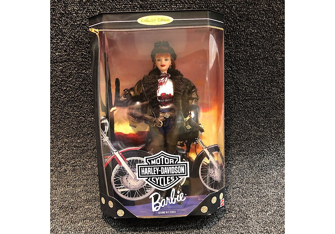 Barbie Doll Harley Davidson 1998 2nd in Series Collector Edition NIB - Etsy