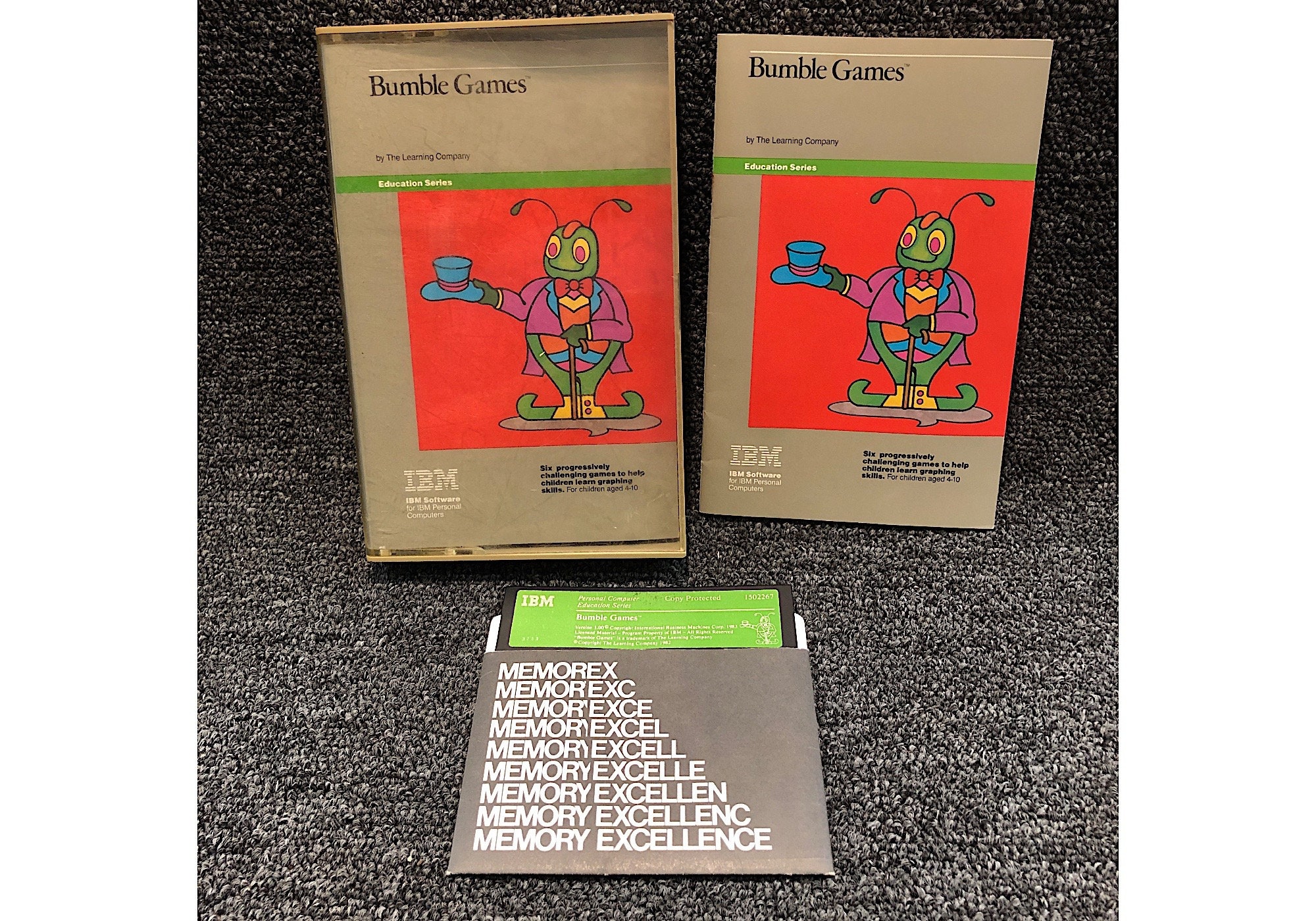 Bumble Games (1983) by The Learning Company MS-DOS game