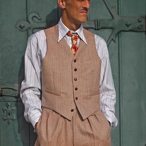 Costume homme style année 40 sale