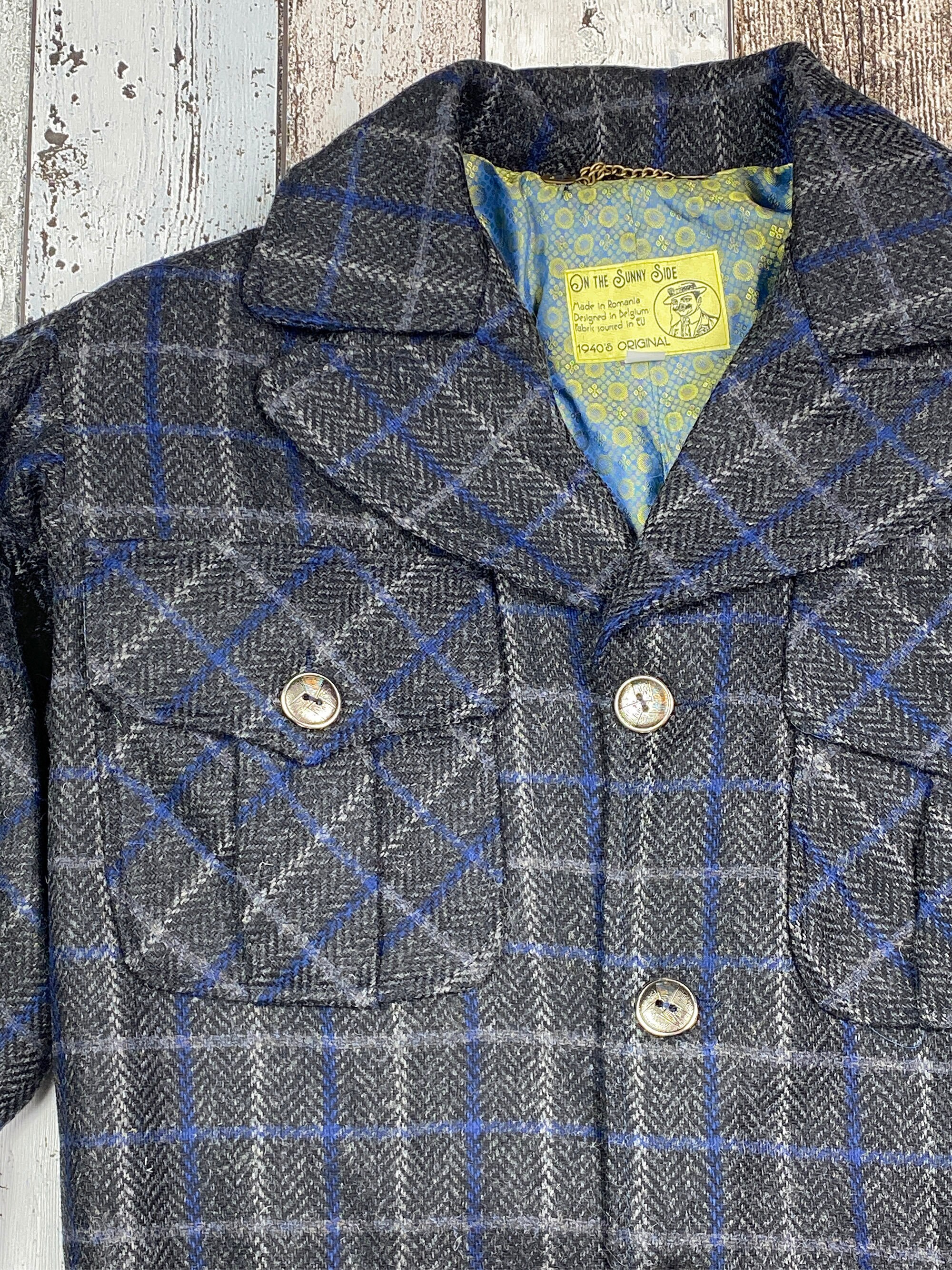 ジャケット・アウター Eaphi wool like check jacket 2204412931.jpg?1710316827