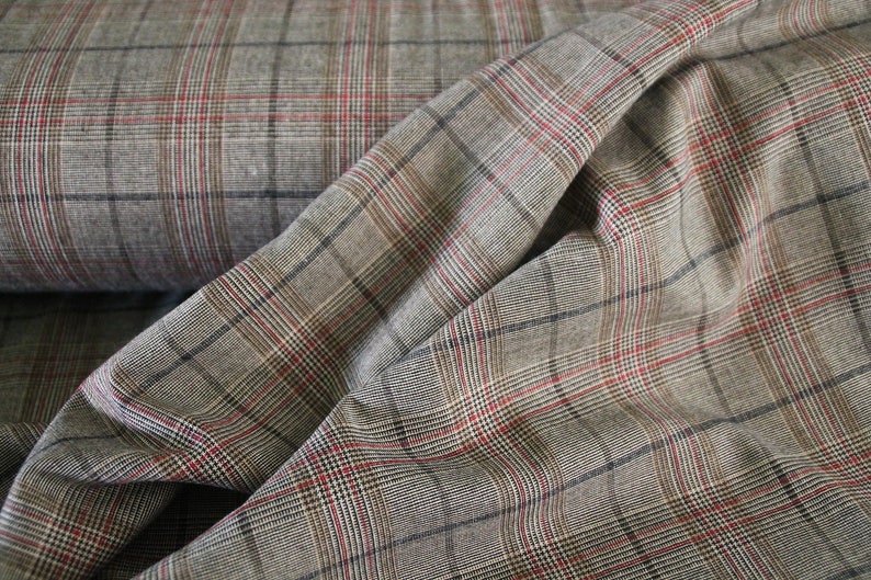 glen plaid checked sport coat 3 piece suit vintage style suit 1930/'s style tailored jacket Prince of Wales jacket bespoke tailored suit