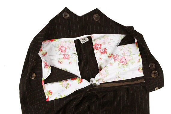 1940 high waisted trousers mens