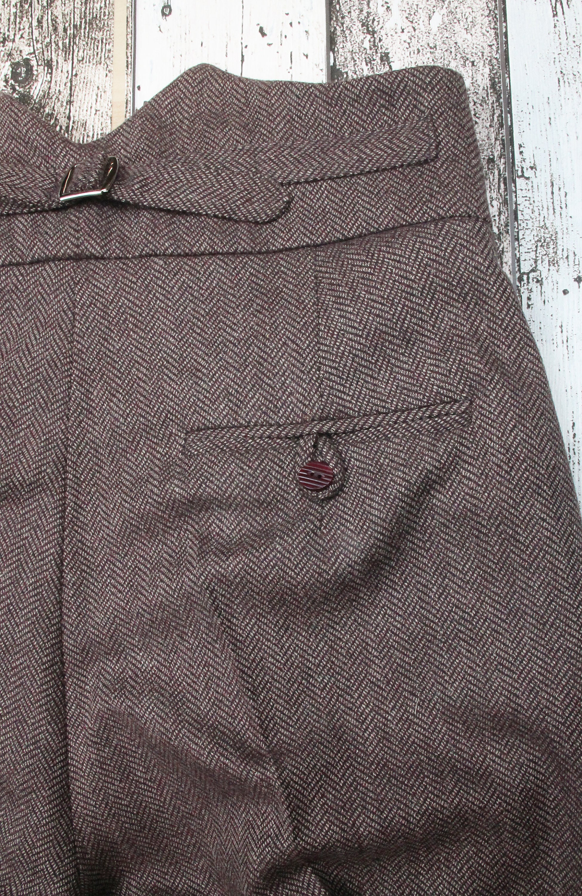 Grey herringbone deals tweed trousers