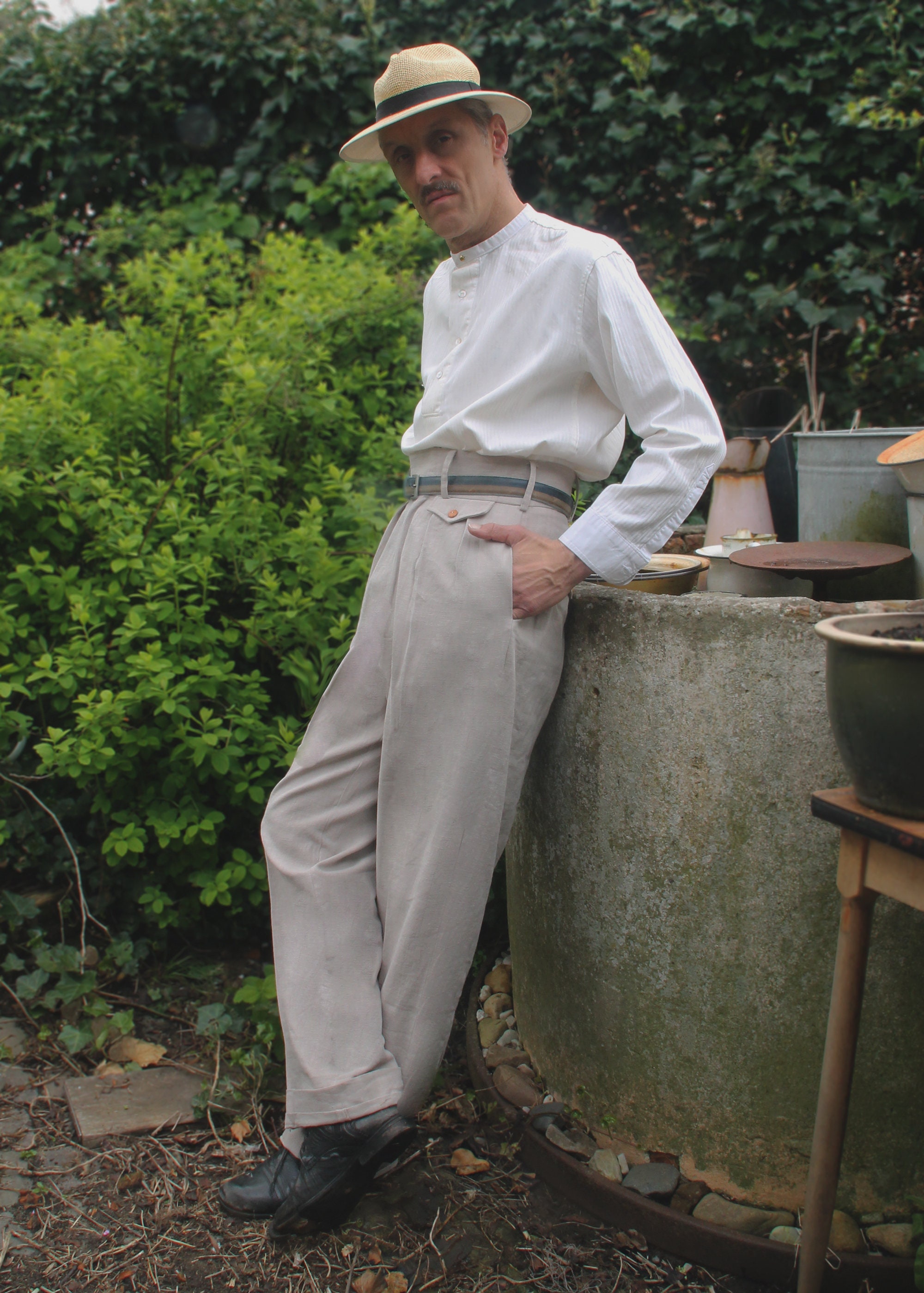 スーツ AGE OLD Classic 2Tuck Trousres 30s Style 60+ vintage 1930s suits: A closer look at bold vintage
