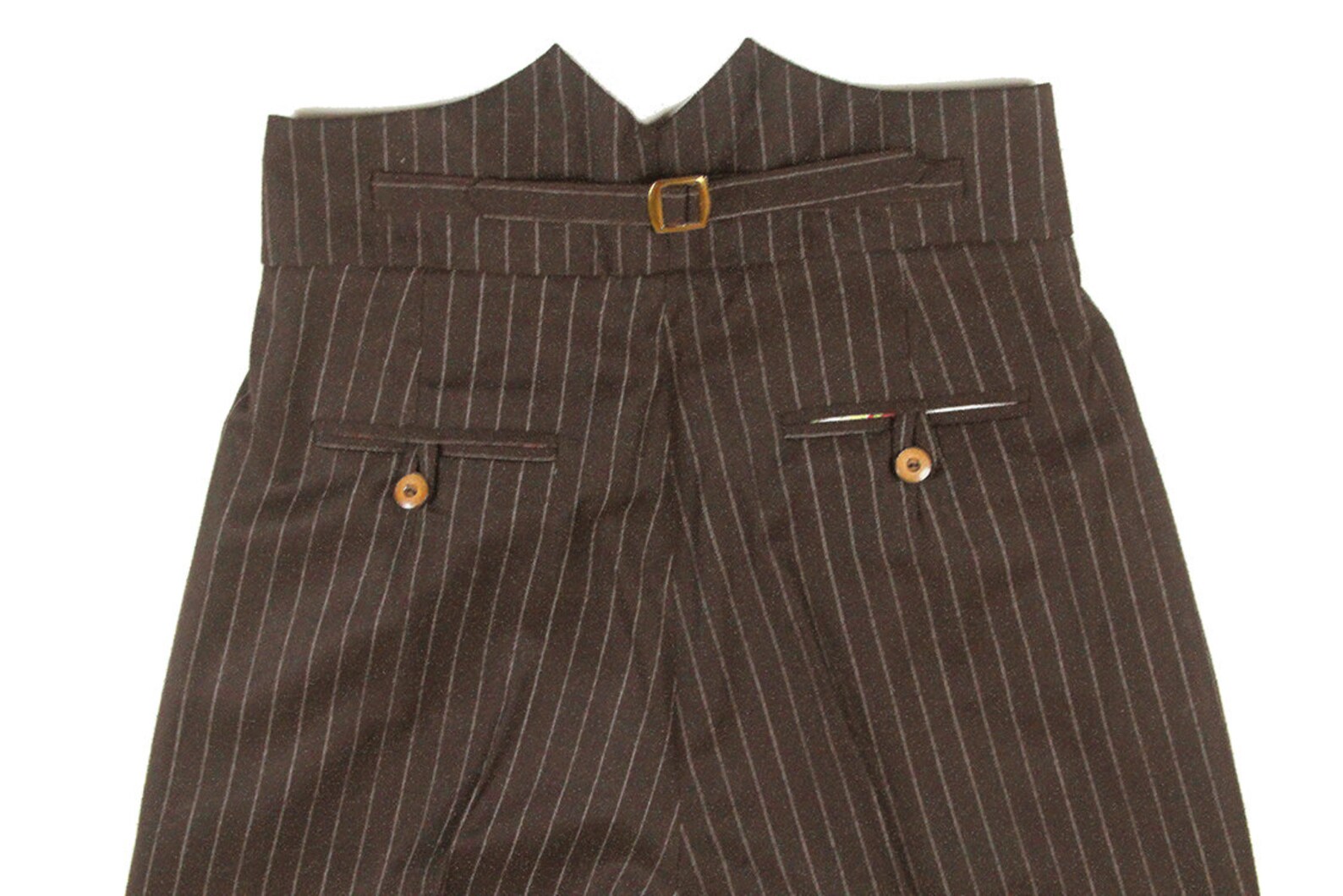 mens 1930s high waisted trousers