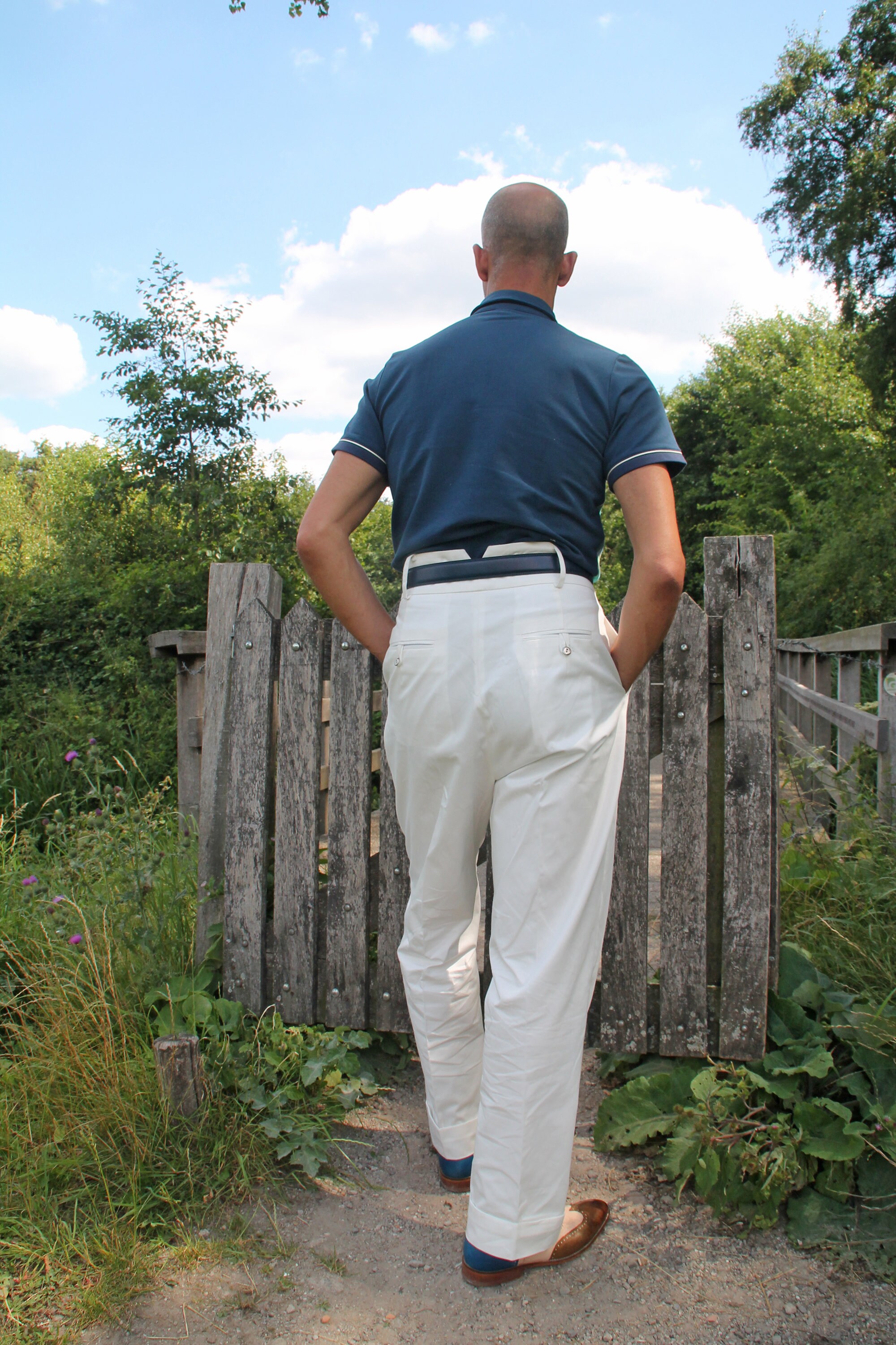 Jaren 30 Stijl Vrije Tijds Pantalon in Vintage Stijl Met Hoge - Etsy