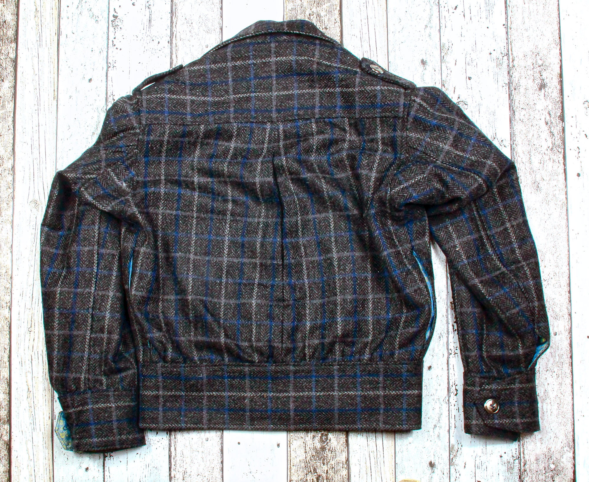 ジャケット・アウター eaphi WOOL LIKE CHECK JACKET Eaphi WOOL LIKE CHECK JACKET
