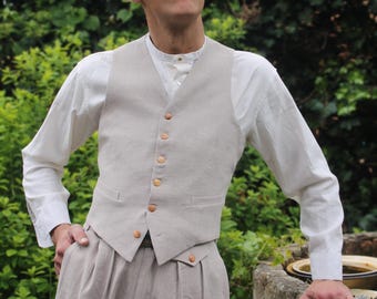 Chaleco sastre estilo vintage inspirado en los años 30 y 40