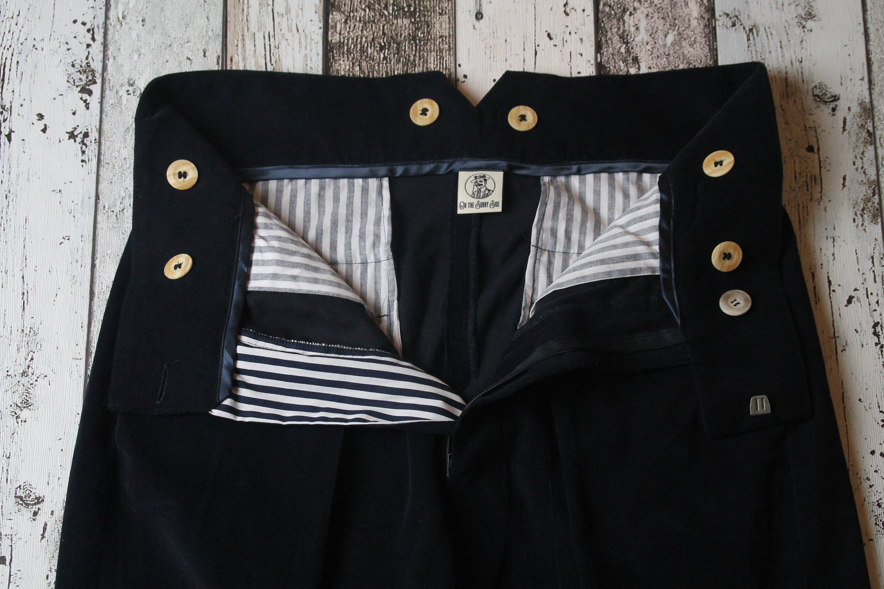 1930s 1940s Mens Vintage Style Rib Cords High Waisted - Etsy