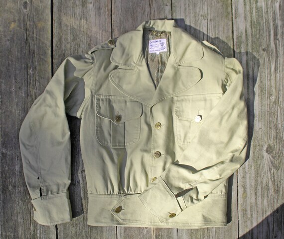 ike style work jacket
