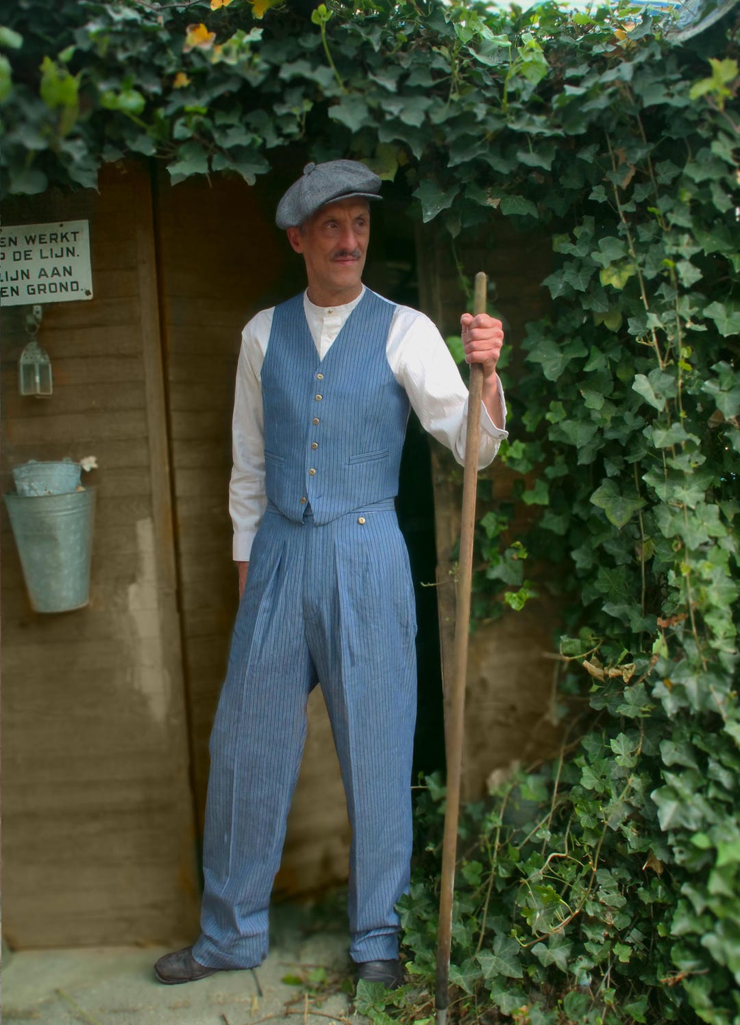 パンツ 1940s Original Prisoner Stripe Pants Vin 1940's vintage US stripe slacks パンツ 1940s Original Prisoner